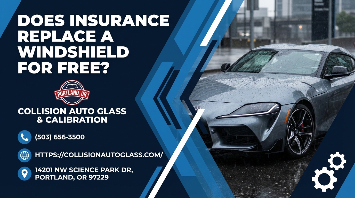 Does Insurance Replace A Windshield For Free? | Collision Auto Glass & Calibration in Portland, OR