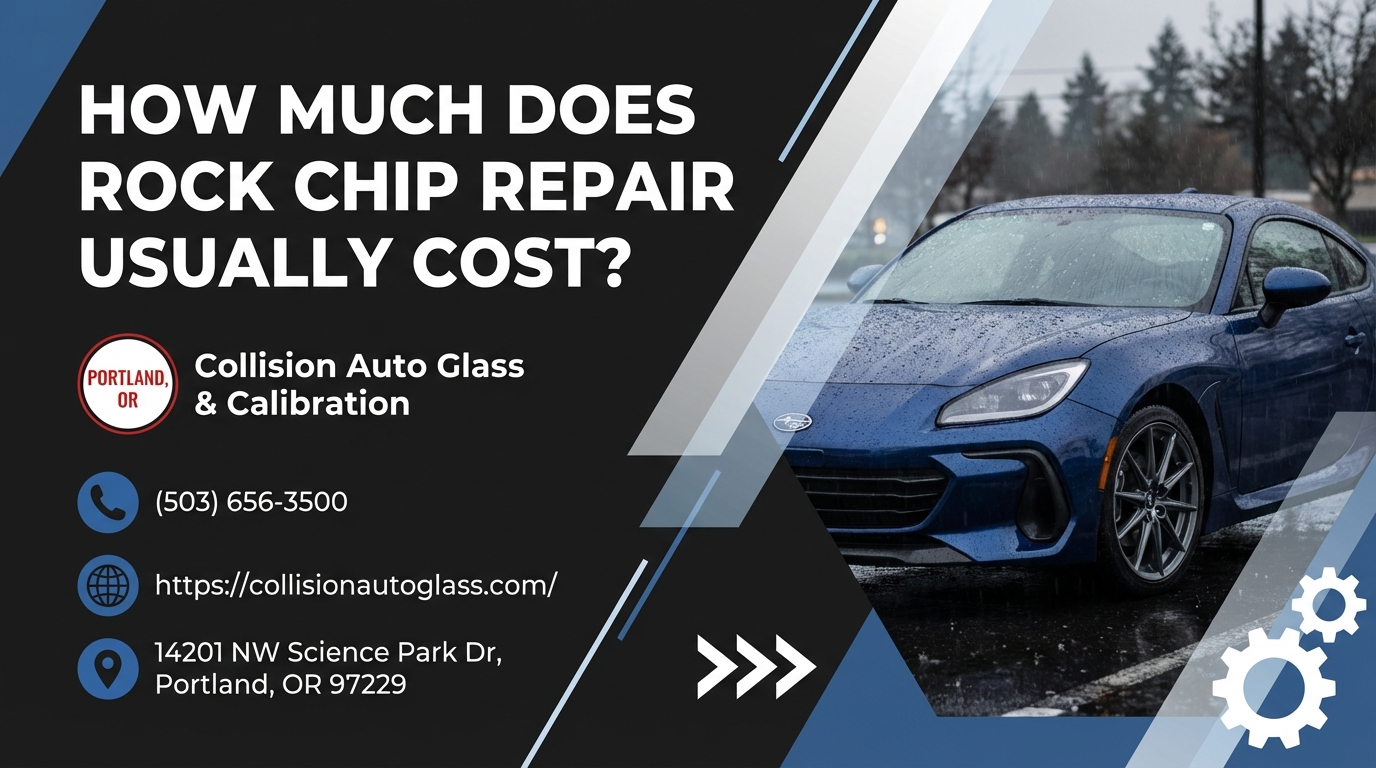 How Much Does Rock Chip Repair Usually Cost? | Collision Auto Glass & Calibration in Portland, OR