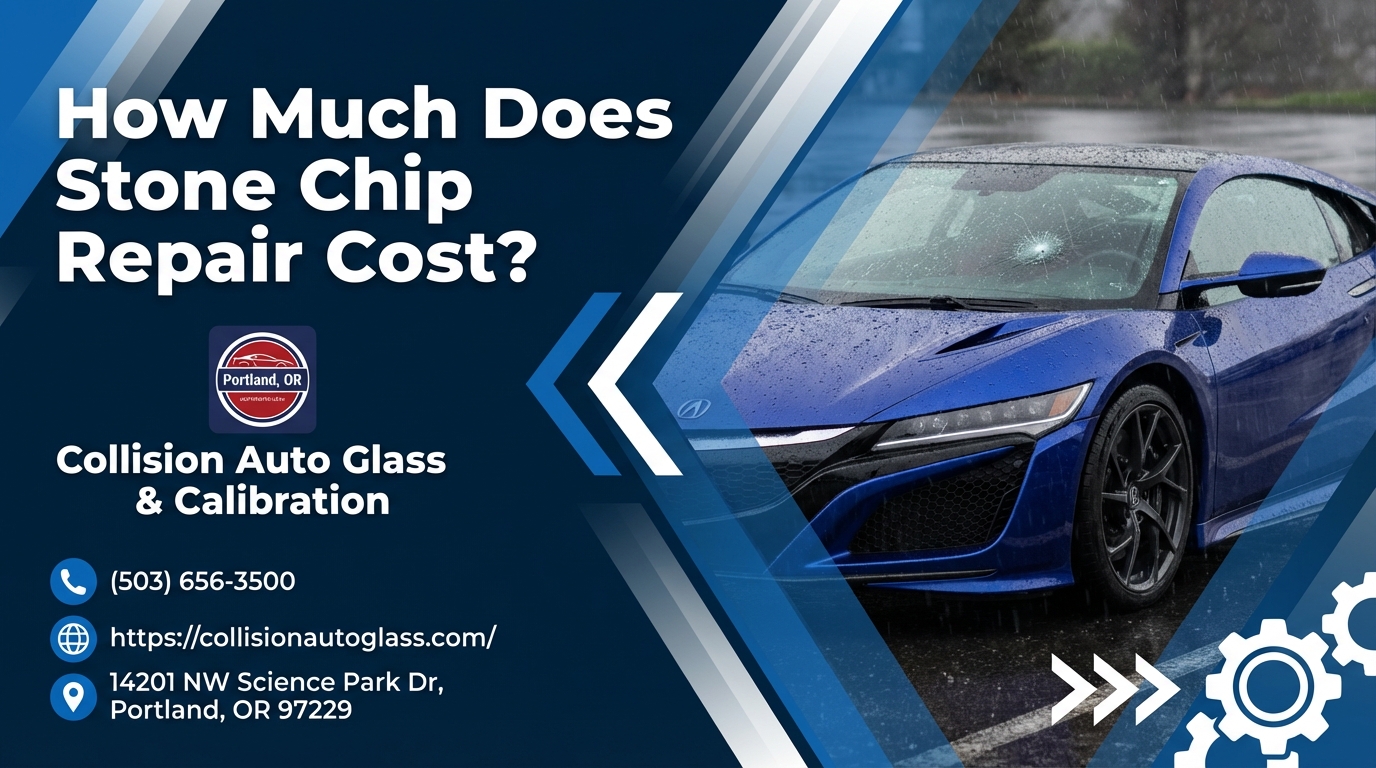 How Much Does Stone Chip Repair Cost? | Collision Auto Glass & Calibration in Portland, OR