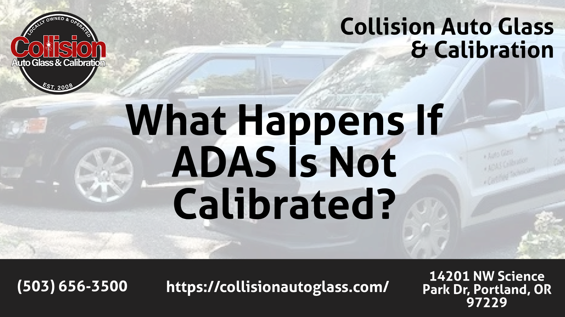 Collision Auto Glass & Calibration Auto Glass Services in Portland, OR