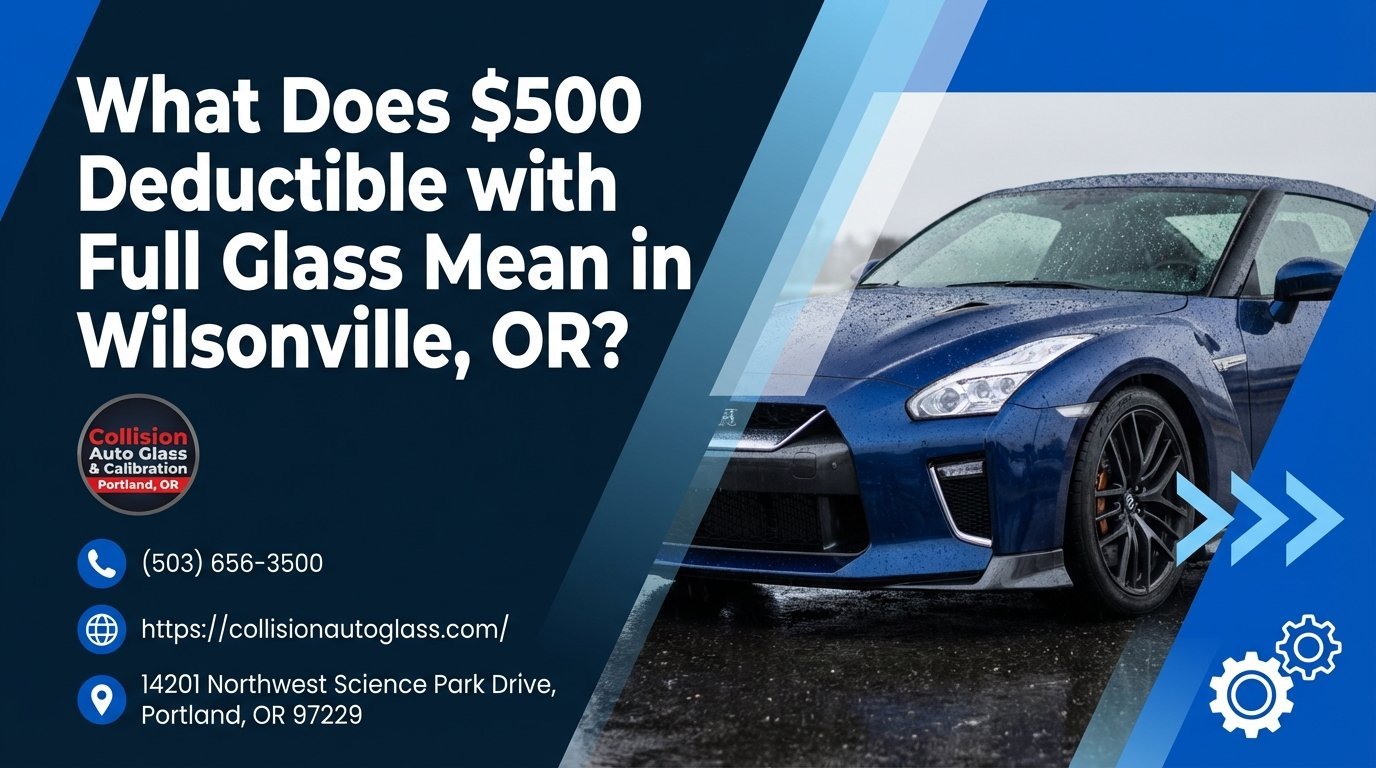 What Does $500 Deductible with Full Glass Mean in Wilsonville, OR?
