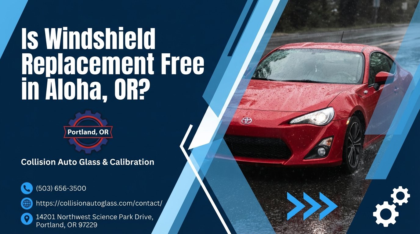 Is Windshield Replacement Free in Aloha, OR? - Collision Auto Glass & Calibration