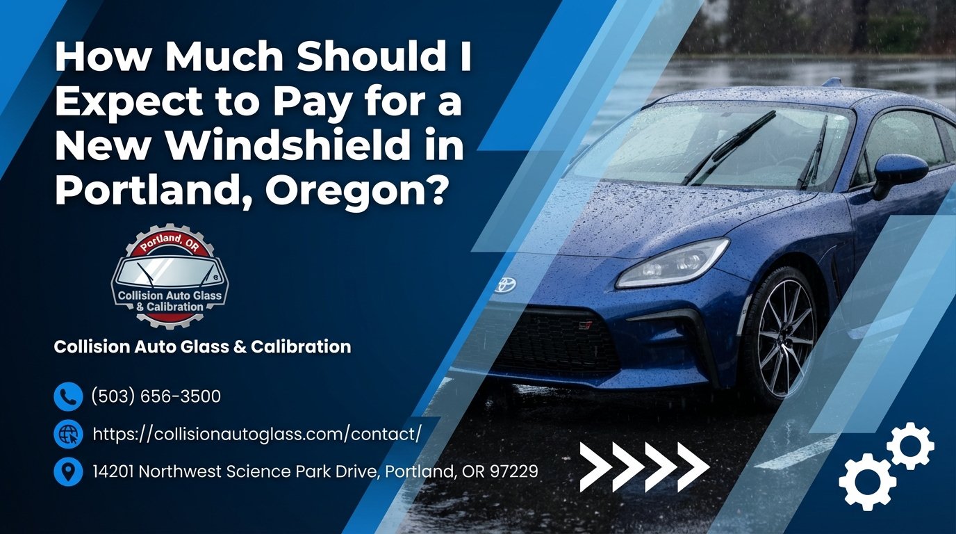 How Much Should I Expect to Pay for a New Windshield in Portland, Oregon? - Collision Auto Glass & Calibration