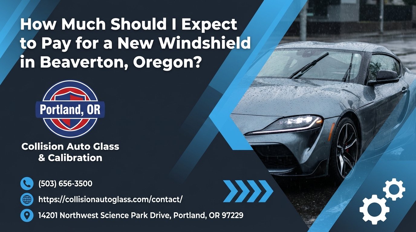 How Much Should I Expect to Pay for a New Windshield in Beaverton, Oregon? - Collision Auto Glass & Calibration