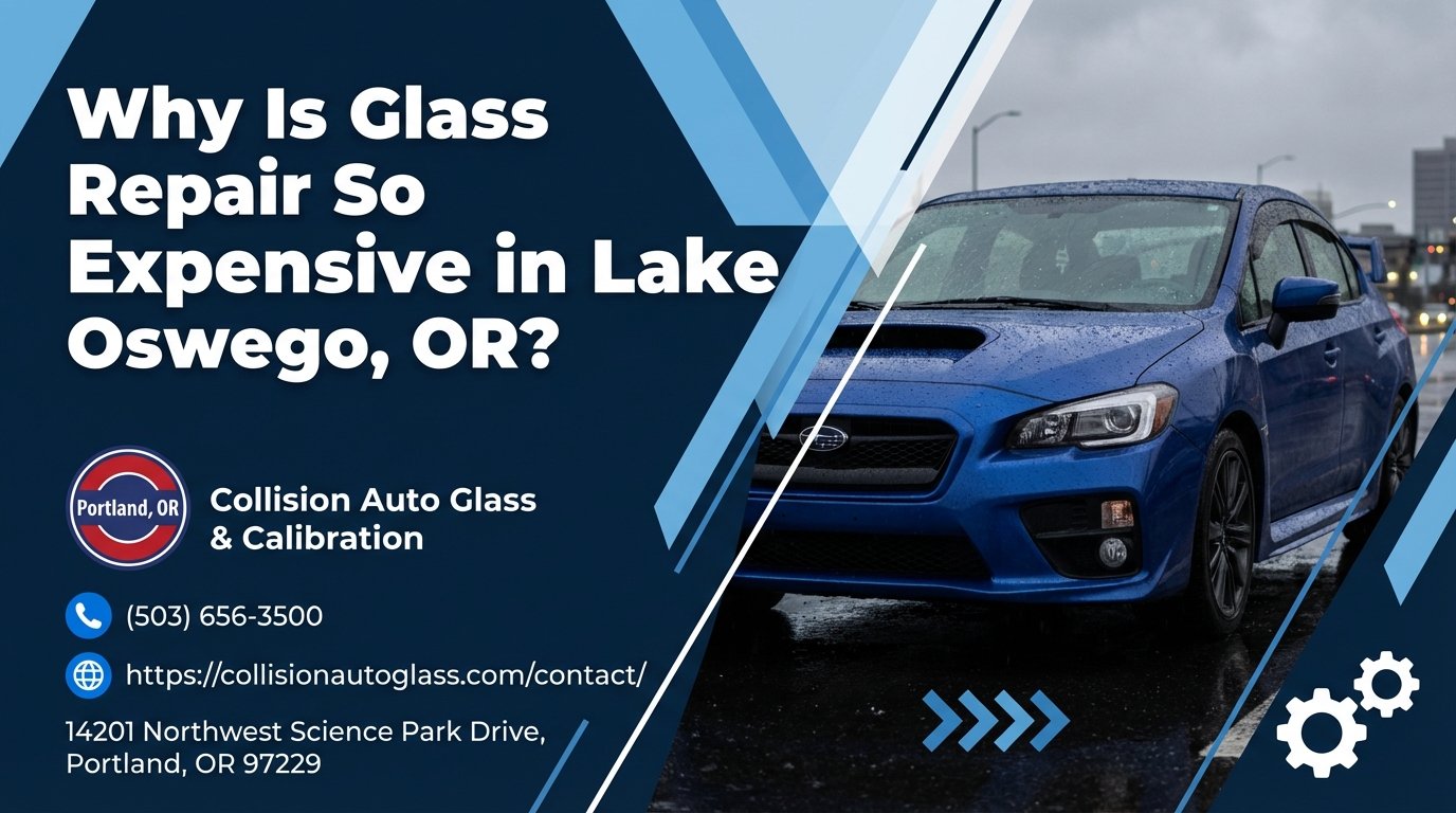 Why Is Glass Repair So Expensive in Lake Oswego, OR? - Collision Auto Glass & Calibration