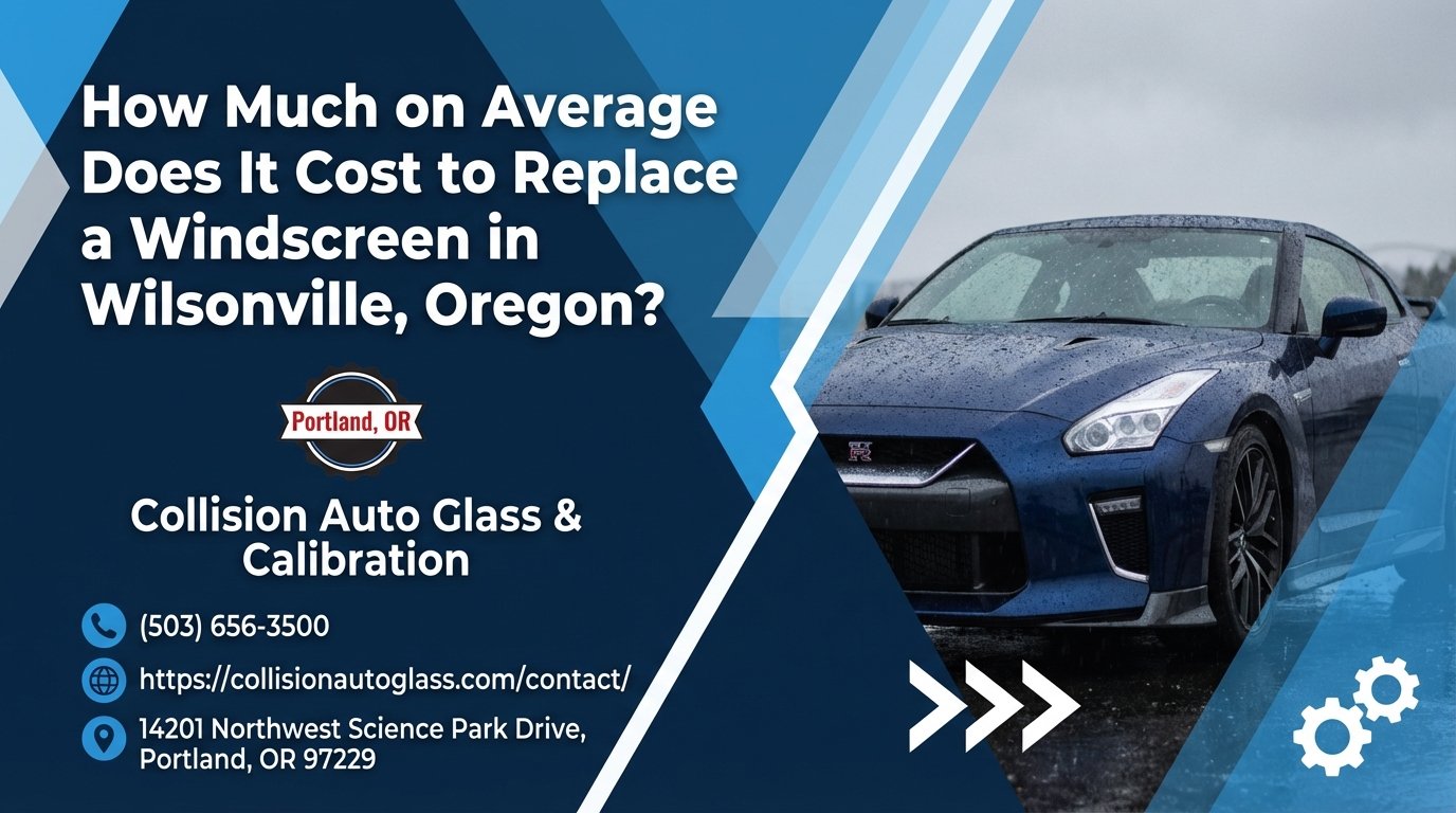 How Much on Average Does It Cost to Replace a Windscreen in Wilsonville, Oregon? - Collision Auto Glass & Calibration