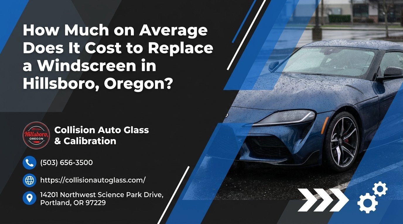 How Much on Average Does It Cost to Replace a Windscreen in Hillsboro, Oregon?