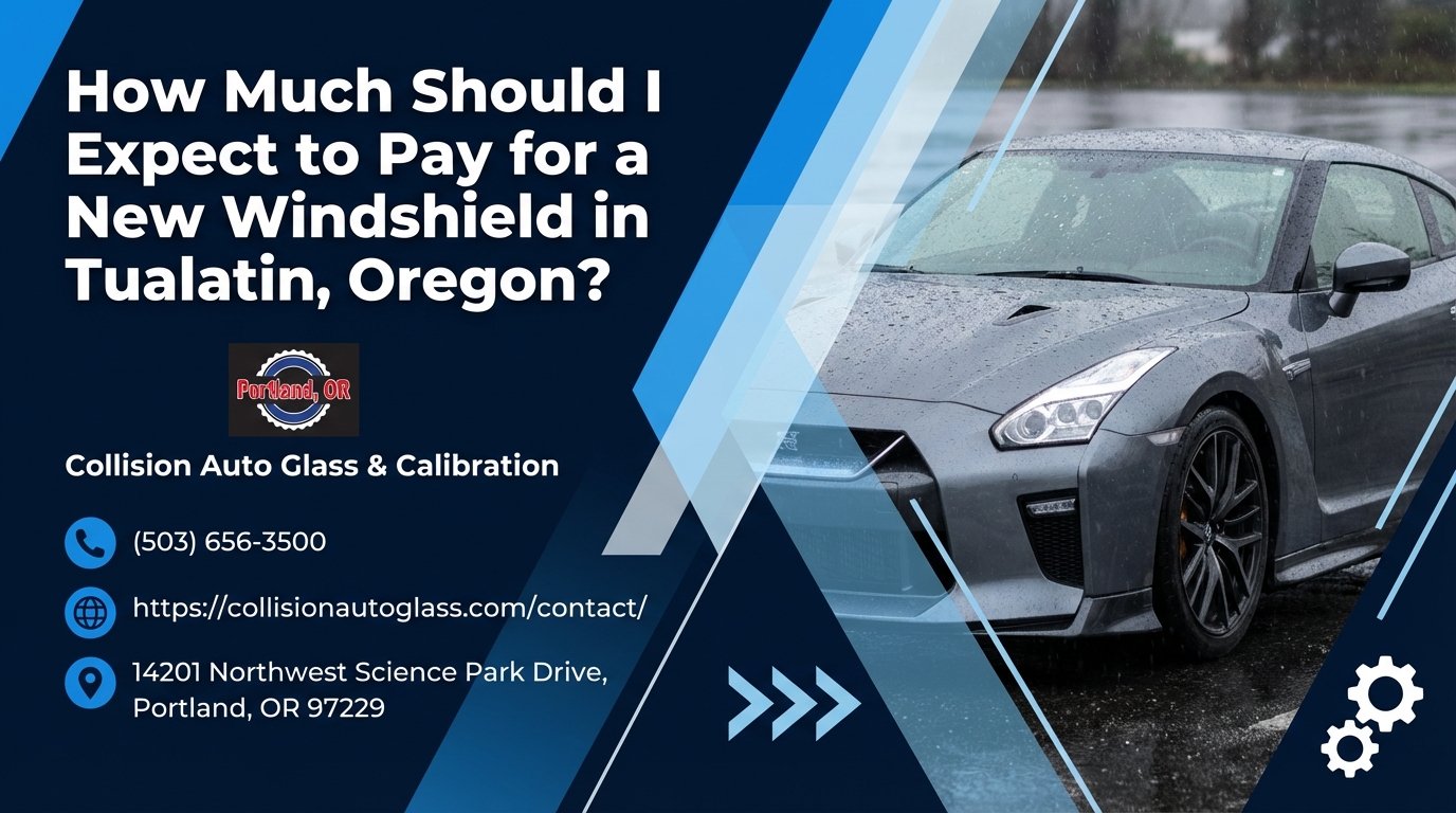 How Much Should I Expect to Pay for a New Windshield in Tualatin, Oregon? - Collision Auto Glass & Calibration