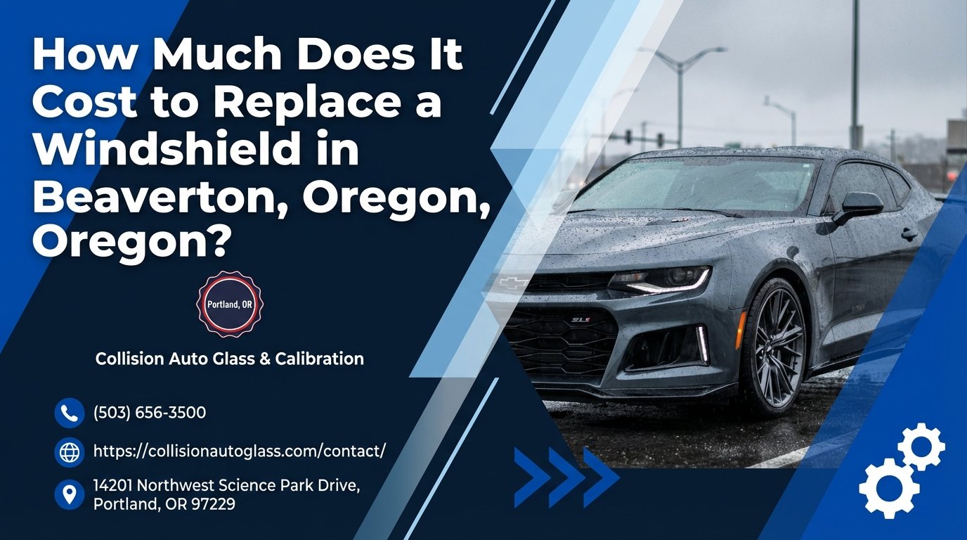 How Much Does It Cost to Replace a Windshield in Beaverton, Oregon? - Collision Auto Glass & Calibration