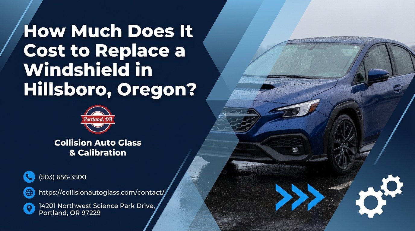 How Much Does It Cost to Replace a Windshield in Hillsboro, Oregon? - Collision Auto Glass & Calibration