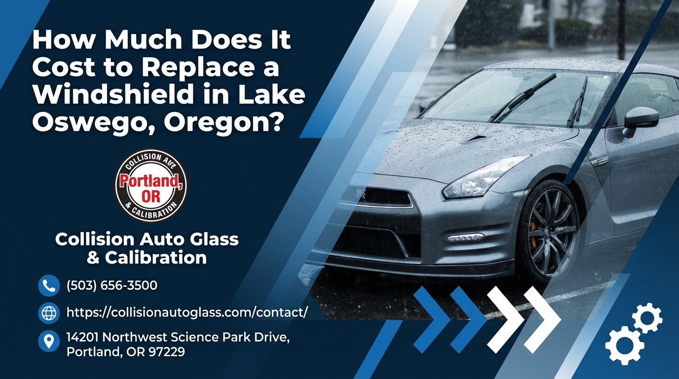 How Much Does It Cost to Replace a Windshield in Lake Oswego, Oregon? - Collision Auto Glass & Calibration