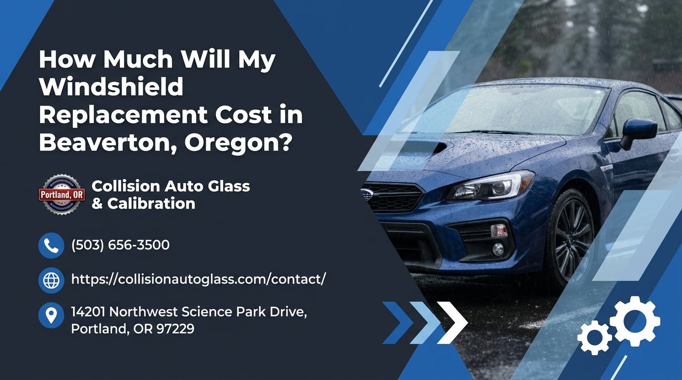 How Much Will My Windshield Replacement Cost in Beaverton, Oregon? - Collision Auto Glass & Calibration