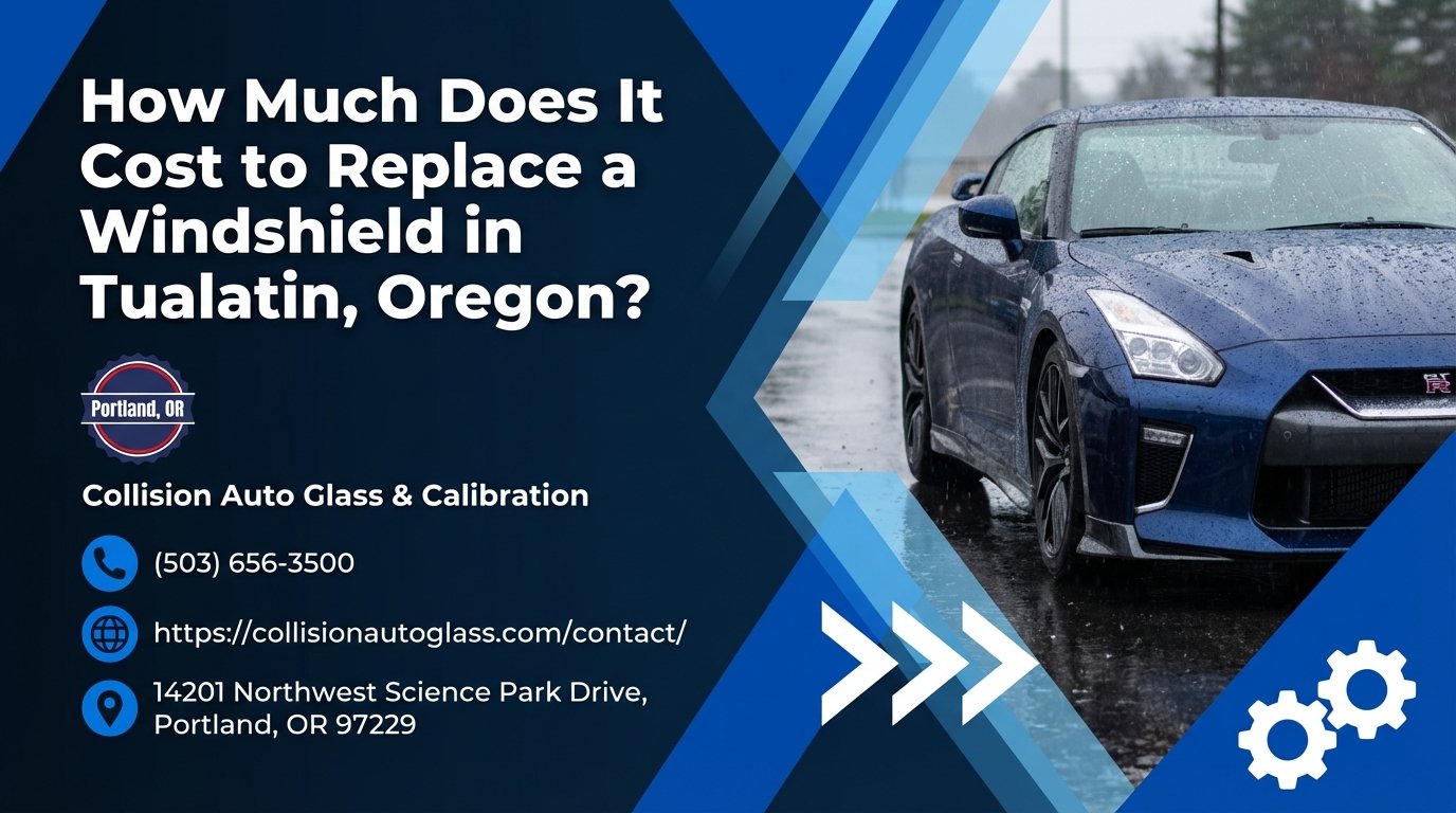 How Much Does It Cost to Replace a Windshield in Tualatin, Oregon? - Collision Auto Glass & Calibration