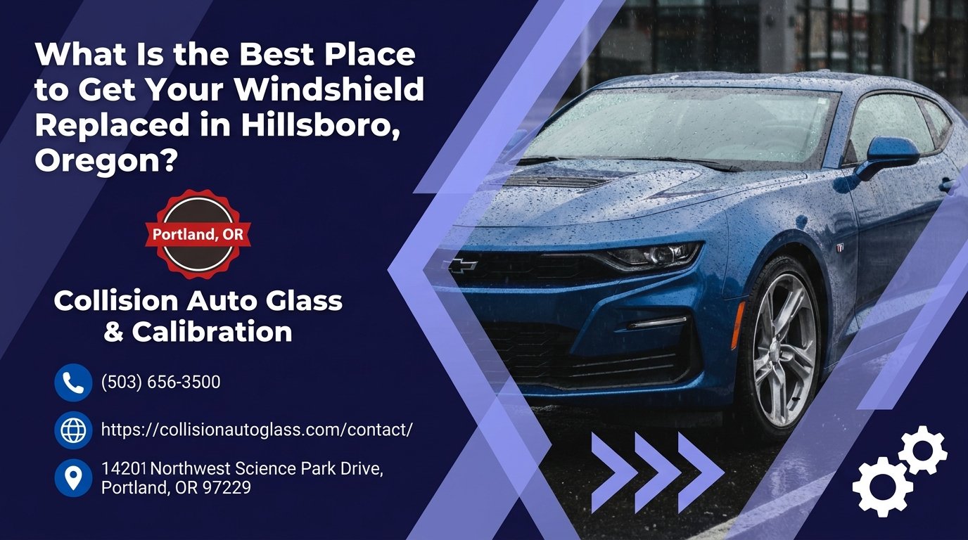 What Is the Best Place to Get Your Windshield Replaced in Hillsboro, Oregon? - Collision Auto Glass & Calibration