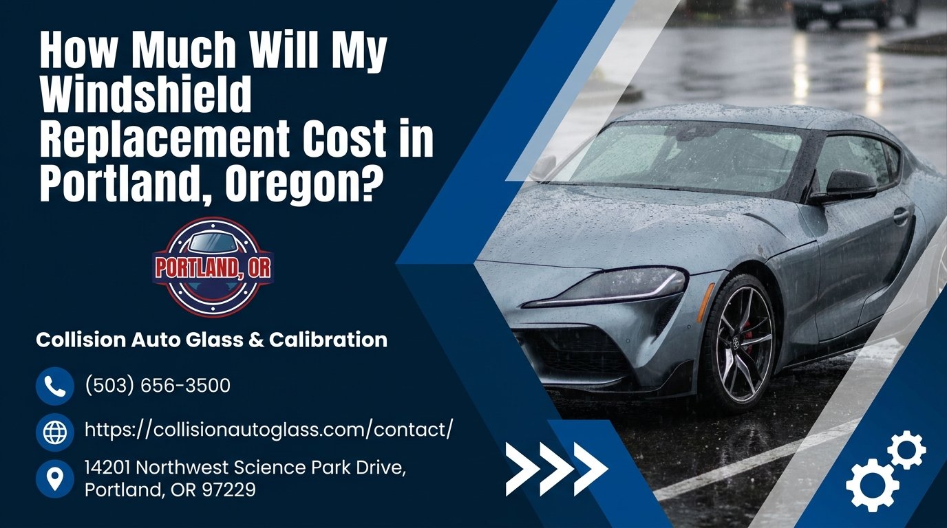 How Much Will My Windshield Replacement Cost in Portland, Oregon? - Collision Auto Glass & Calibration