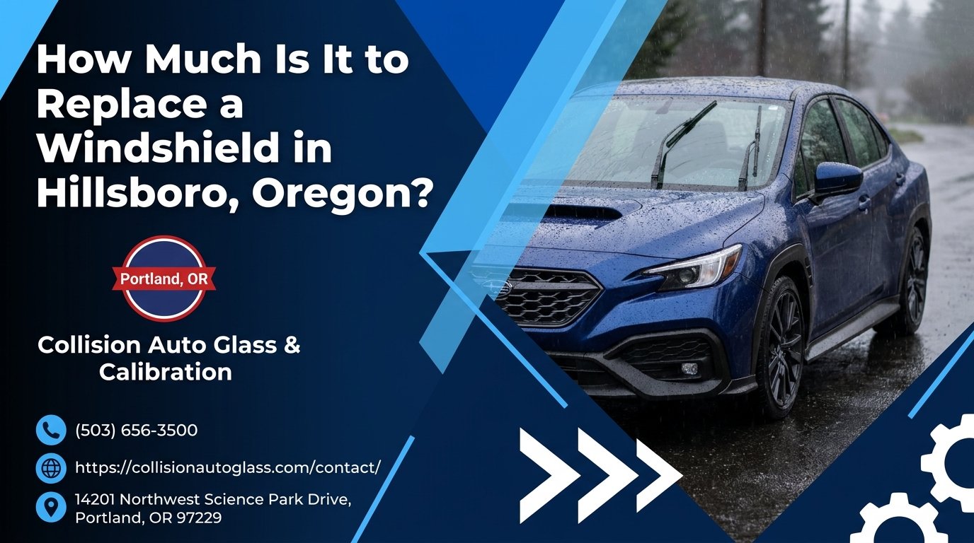 How Much Is It to Replace a Windshield in Hillsboro, Oregon? - Collision Auto Glass & Calibration