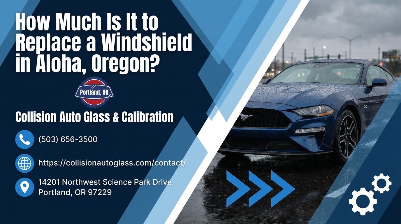 How Much Is It to Replace a Windshield in Aloha, Oregon? - Collision Auto Glass & Calibration